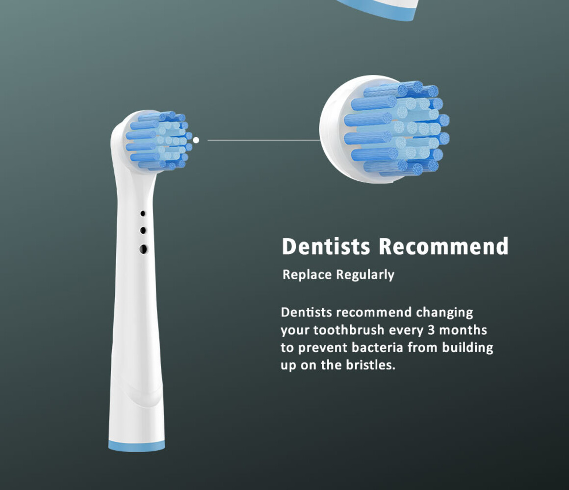 Huismerk Universele Opzetborstels voor de Oral-B Sensitive Gum care - 4st Huismerk Universele Opzetborstels voor de Oral-B Sensitive Gum care - 4st