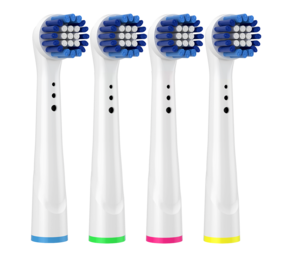 Huismerk Universele Opzetborstels voor de Oral-B Superior Clean blue - 4st Huismerk Universele Opzetborstels voor de Oral-B Superior Clean blue - 4st