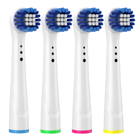 Huismerk Universele Opzetborstels voor de Oral-B Superior Clean blue - 4st Huismerk Universele Opzetborstels voor de Oral-B Superior Clean blue - 4st
