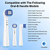Huismerk Universele Opzetborstels voor de Oral-B Superior Clean blue - 4st Huismerk Universele Opzetborstels voor de Oral-B Superior Clean blue - 4st