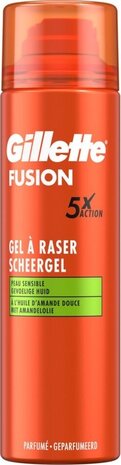 Gillette Gillette Scheergel Fusion 5 Sensitive - 200 ml
