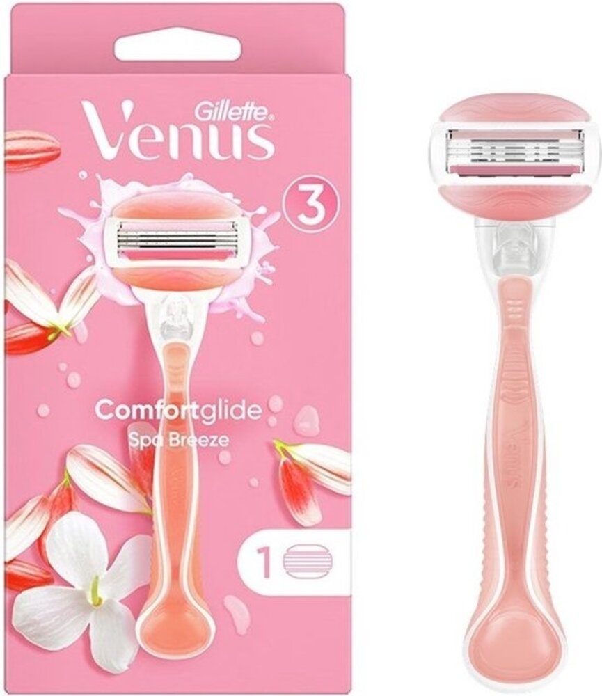 Gillette Gillette Venus Comfortglide Scheerhouder Spa Breeze - 1 mesje