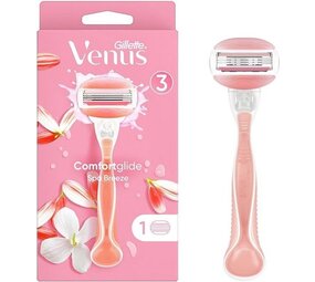 Gillette Gillette Venus Comfortglide Scheerhouder Spa Breeze - 1 mesje Gillette Gillette Venus Comfortglide Scheerhouder Spa Breeze - 1 mesje