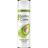 Gillette Gillette Satin Care Scheergel Avocado twist - 200 ml Gillette Gillette Satin Care Scheergel Avocado twist - 200 ml