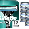 Gillette Gillette Mach3 Scheermesjes Voordeelpakket - 12 Stuks Gillette Gillette Mach3 Scheermesjes Voordeelpakket - 12 Stuks