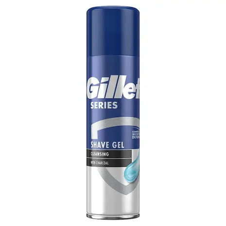 Gillette Gillette Scheergel – Series Cleansing with Charcoal - 200 ml Gillette Gillette Scheergel – Series Cleansing with Charcoal - 200 ml