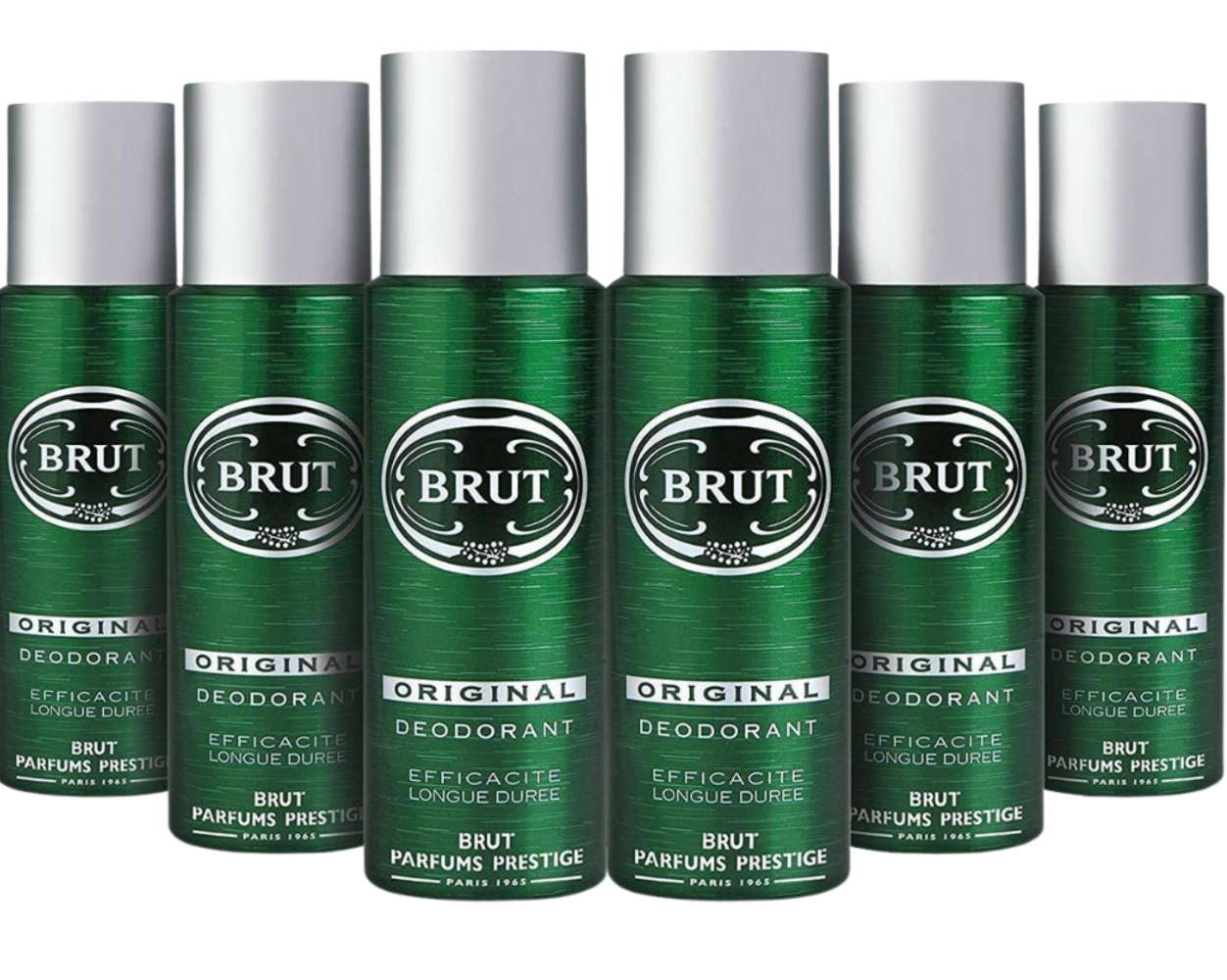 Brut Brut Deospray - Original 200 ml. 6 x Voordeelpak