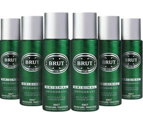 Brut Brut Deospray - Original 200 ml. 6 x Voordeelpak