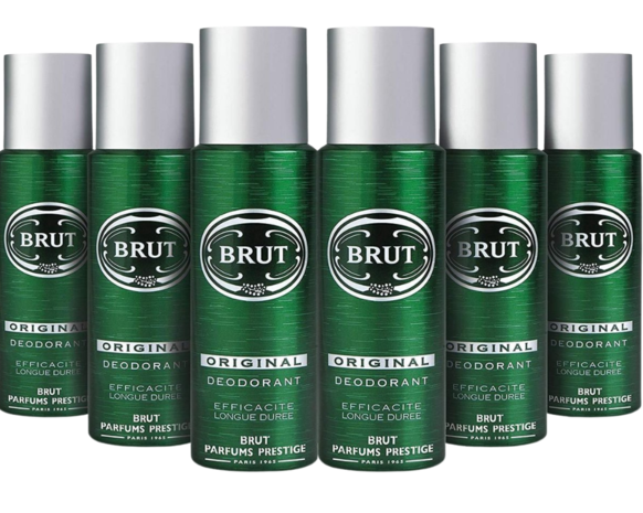 Brut Brut Deospray - Original 200 ml. 6 x Voordeelpak