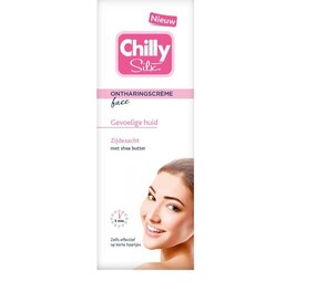 Chilly Chilly Silx Ontharingscreme Gezicht Gevoelige Huid - 50 ml Chilly Chilly Silx Ontharingscreme Gezicht Gevoelige Huid - 50 ml