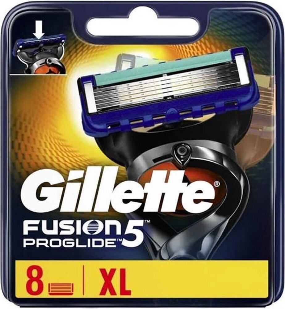 Gillette Gillette Fusion 5 ProGlide Navulscheermesjes - 8 Stuks Gillette Gillette Fusion 5 ProGlide Navulscheermesjes - 8 Stuks