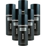 Amando Amando Deodorant Spray Noir Voordeelverpakking - 6x150 ml Amando Amando Deodorant Spray Noir Voordeelverpakking - 6x150 ml