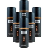 Amando Amando Deodorant Spray Rich Voordeelverpakking - 6x150 ml Amando Amando Deodorant Spray Rich Voordeelverpakking - 6x150 ml