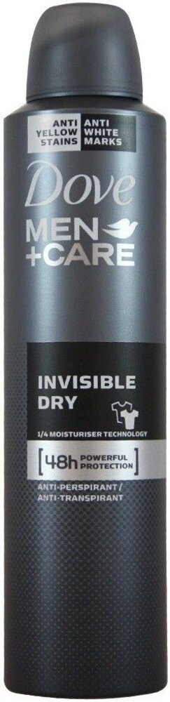 Dove Dove Deodorant Spray Men Invisible Dry - 250 ml Dove Dove Deodorant Spray Men Invisible Dry - 250 ml
