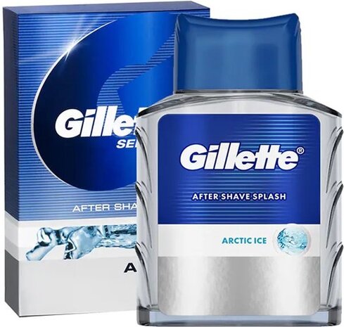 Gillette Gillette Aftershave Series Arctic Ice After Shave Splash - 100 ml