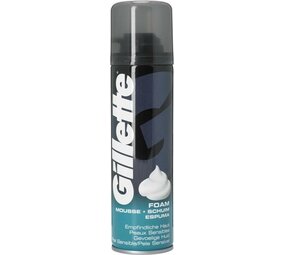 Gillette Gillette Scheerschuim Sensitive - 200 ml Gillette Gillette Scheerschuim Sensitive - 200 ml