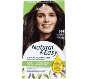 Schwarzkopf Schwarzkopf Natural & Easy - Haarverf - 564 - Natuurlijk Lichtbruin Schwarzkopf Schwarzkopf Natural & Easy - Haarverf - 564 - Natuurlijk Lichtbruin