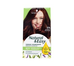 Schwarzkopf Schwarzkopf Natural & Easy - Haarverf - 576 - Roodbruin Schwarzkopf Schwarzkopf Natural & Easy - Haarverf - 576 - Roodbruin