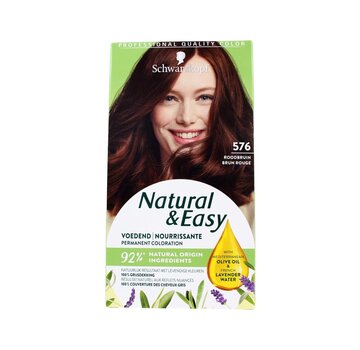 Schwarzkopf Schwarzkopf Natural & Easy - Haarverf - 576 - Roodbruin