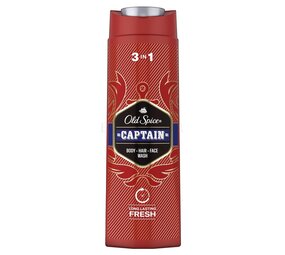 Old spice Old Spice Douchegel Captain 3in1 - 250 ml Old spice Old Spice Douchegel Captain 3in1 - 250 ml