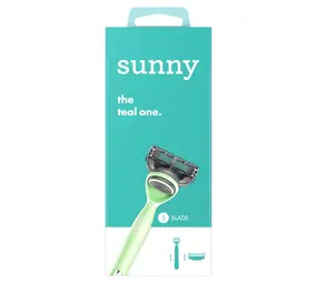Gillette Gillette Sunny the teal one razor - 1 scheerapparaat Gillette Gillette Sunny the teal one razor - 1 scheerapparaat