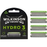 Wilkinson Wilkinson Hydro 3 Hydating Gel refill - 4 scheermesjes Wilkinson Wilkinson Hydro 3 Hydating Gel refill - 4 scheermesjes