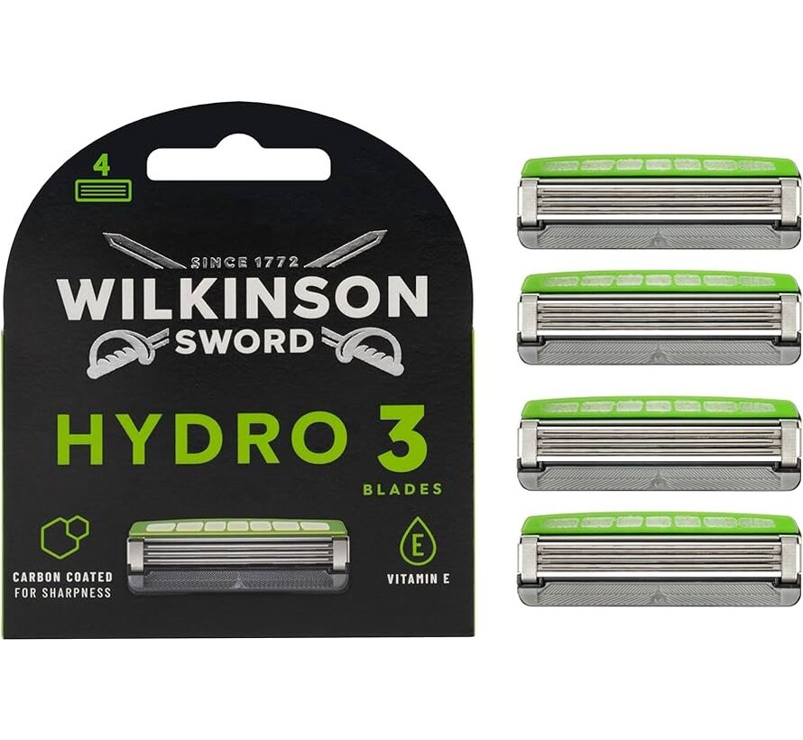 Wilkinson Hydro 3 Hydating Gel refill - 4 scheermesjes