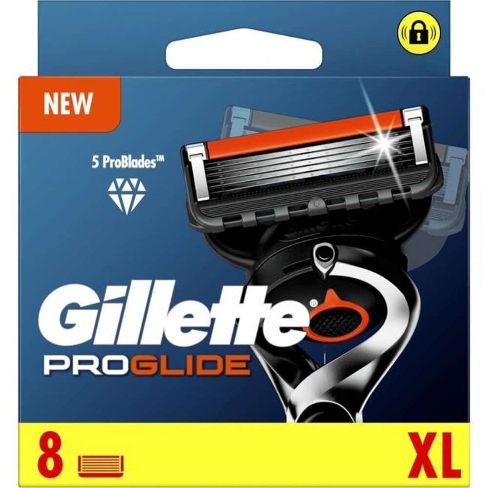 Gillette Gillette Fusion 5 ProGlide Navulscheermesjes - 8 Stuks Gillette Gillette Fusion 5 ProGlide Navulscheermesjes - 8 Stuks