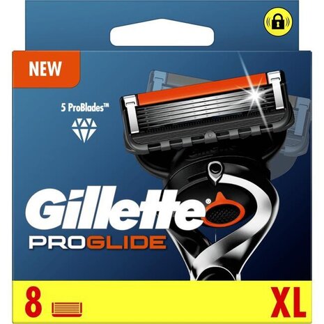 Gillette Gillette Fusion 5 ProGlide Navulscheermesjes - 8 Stuks Gillette Gillette Fusion 5 ProGlide Navulscheermesjes - 8 Stuks