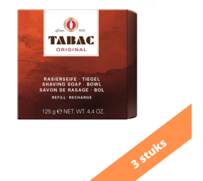 Tabac Tabac Scheerzeep Bol - Original 125 gr. 2 x Voordeelpak