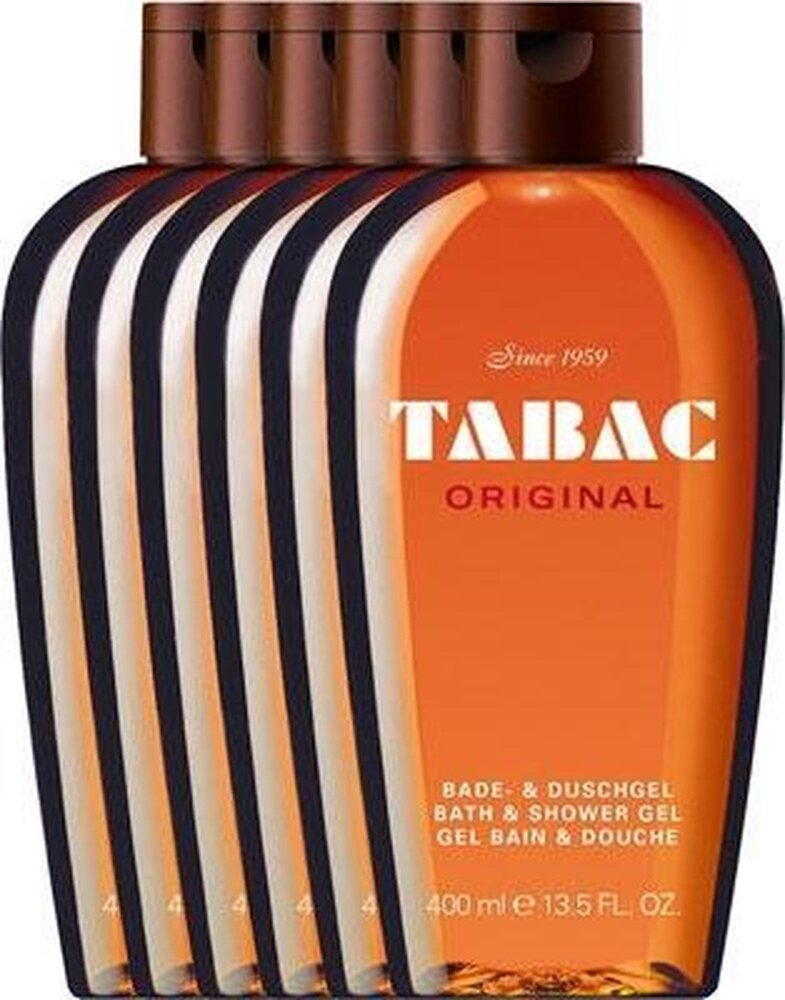 Tabac Tabac Douchegel - Original 400 ml. 6 x Voordeelpak Tabac Tabac Douchegel - Original 400 ml. 6 x Voordeelpak