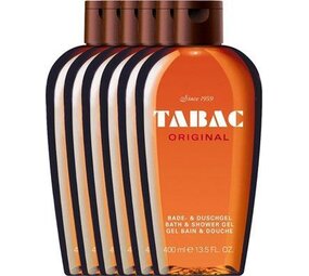 Tabac Tabac Douchegel - Original 400 ml. 6 x Voordeelpak Tabac Tabac Douchegel - Original 400 ml. 6 x Voordeelpak