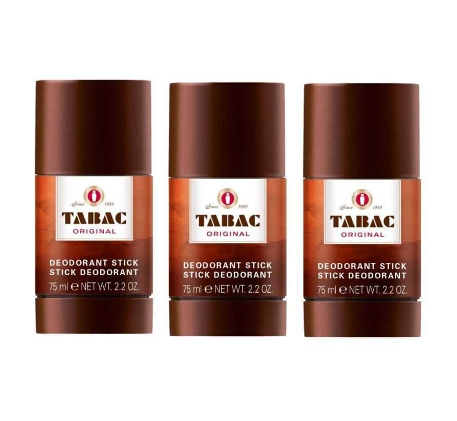 Tabac Deo Stick - Original 75 ml. 3 x Voordeelpak