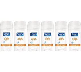 Sanex Sanex Deostick - Zero % Gevoelige Huid 65 ml. 6 x Voordeelpak Sanex Sanex Deostick - Zero % Gevoelige Huid 65 ml. 6 x Voordeelpak
