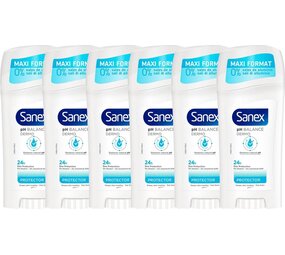 Sanex Sanex Deostick - Dermo Protector 65 ml. 6 x Voordeelpak Sanex Sanex Deostick - Dermo Protector 65 ml. 6 x Voordeelpak