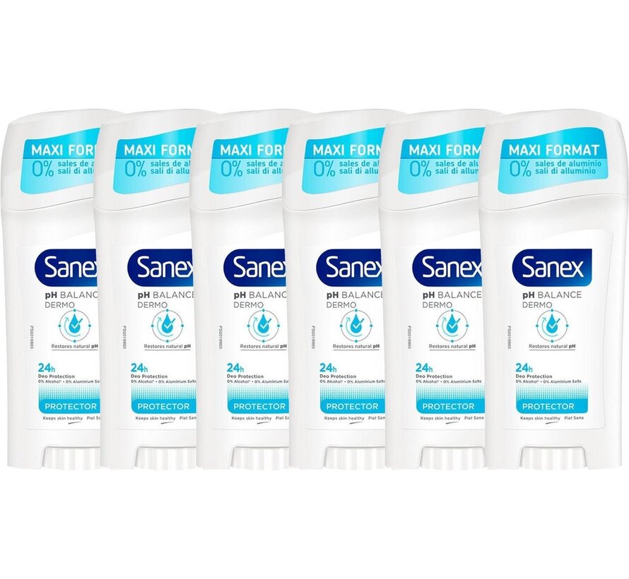 Sanex Deostick - Dermo Protector 65 ml. 6 x Voordeelpak