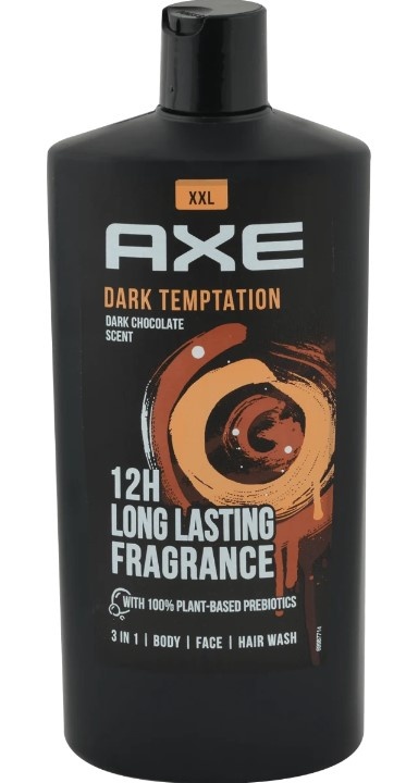 Axe Axe Douchegel Gel Dark Temptation 700ml - Voordeelfles