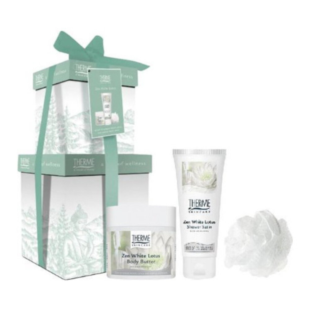 Therme Therme Geschenkset Zen White Lotus - 3 Delig Therme Therme Geschenkset Zen White Lotus - 3 Delig