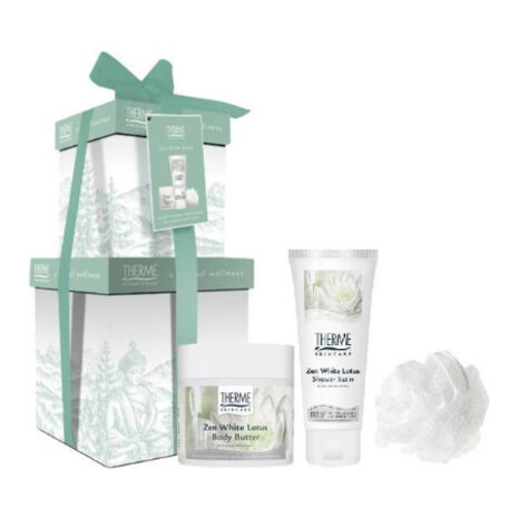 Therme Therme Geschenkset Zen White Lotus - 3 Delig Therme Therme Geschenkset Zen White Lotus - 3 Delig