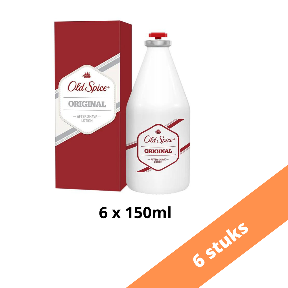 Old spice Old Spice Aftershave Men - Original 150 ml. 6 x Voordeelpak