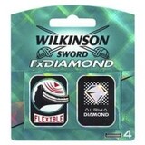 Wilkinson Wilkinson Fx Diamond scheermesjes - 4 stuks Wilkinson Wilkinson Fx Diamond scheermesjes - 4 stuks