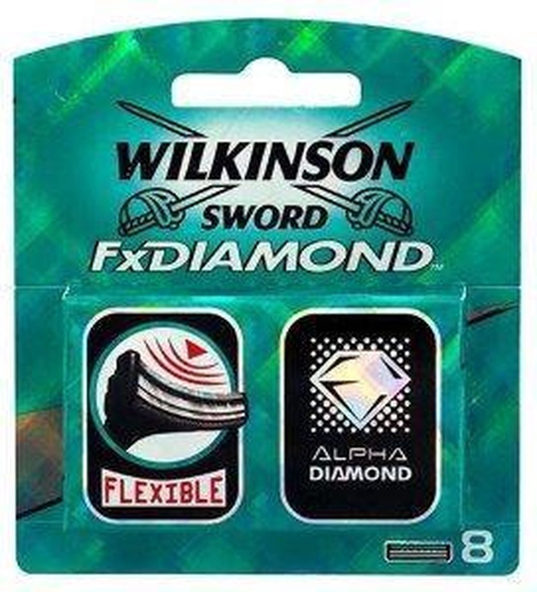 Wilkinson Wilkinson Fx Diamond scheermesjes - 8 stuks afbeelding