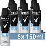 Rexona Rexona Men Deospray Cobalt 150 ml - 6 x Voordeelpak Rexona Rexona Men Deospray Cobalt 150 ml - 6 x Voordeelpak
