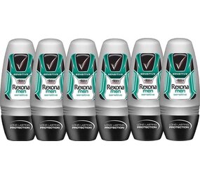 Rexona Rexona Deo Roll-on Men - Sensitive 50 ml. 6 x Voordeelpak Rexona Rexona Deo Roll-on Men - Sensitive 50 ml. 6 x Voordeelpak