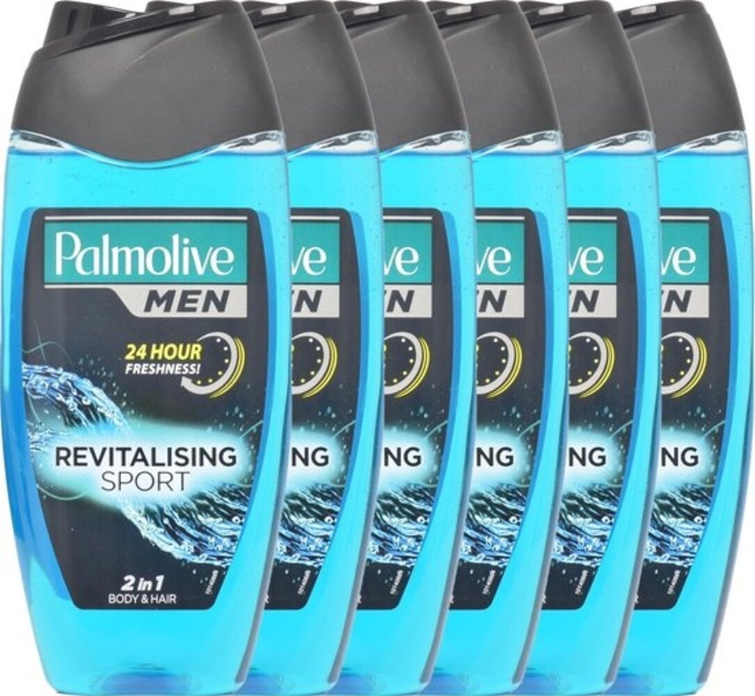 Palmolive Palmolive Douchegel Men - Revitalising Sport 250 ml. 6 x Voordeelpak Palmolive Palmolive Douchegel Men - Revitalising Sport 250 ml. 6 x Voordeelpak