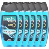 Palmolive Palmolive Douchegel Men - Revitalising Sport 250 ml. 6 x Voordeelpak