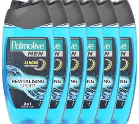 Palmolive Palmolive Douchegel Men - Revitalising Sport 250 ml. 6 x Voordeelpak