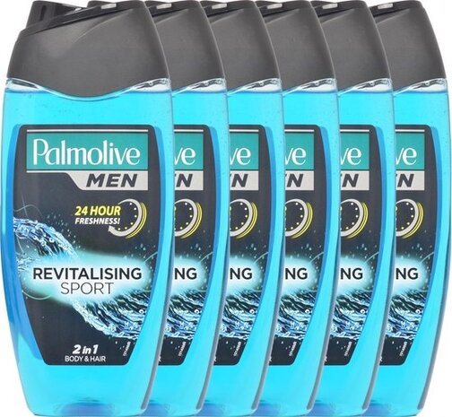 Palmolive Palmolive Douchegel Men - Revitalising Sport 250 ml. 6 x Voordeelpak Palmolive Palmolive Douchegel Men - Revitalising Sport 250 ml. 6 x Voordeelpak