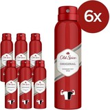 Old spice Old Spice Deospray - Original 150 ml. 6 x Voordeelpak Old spice Old Spice Deospray - Original 150 ml. 6 x Voordeelpak
