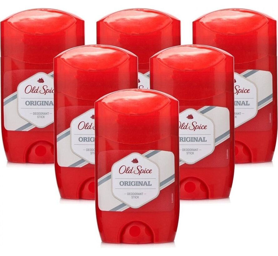 Old Spice Deo Stick - Original 50 ml. 6 x Voordeelpak